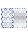 Stars of David Jewish To Do Shopping List Dry Erase Board All Over Print by TooLoud-Dry Erase Board-TooLoud-White-Davson Sales
