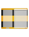Bee Stripe Costume To Do Shopping List Dry Erase Board All Over Print-Dry Erase Board-TooLoud-White-Davson Sales