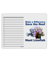 Save the Reef - Hunt Lionfish To Do Shopping List Dry Erase Board-Dry Erase Board-TooLoud-White-Davson Sales