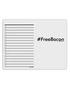 Hashtag Free Bacon To Do Shopping List Dry Erase Board-Dry Erase Board-TooLoud-White-Davson Sales