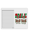 Make It Reindeer To Do Shopping List Dry Erase Board-Dry Erase Board-TooLoud-White-Davson Sales