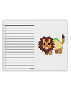 Cute Taco Lion To Do Shopping List Dry Erase Board-Dry Erase Board-TooLoud-White-Davson Sales