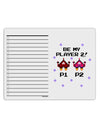 Be My Player 2 To Do Shopping List Dry Erase Board-Dry Erase Board-TooLoud-White-Davson Sales
