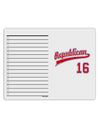 Republican Jersey 16 To Do Shopping List Dry Erase Board-Dry Erase Board-TooLoud-White-Davson Sales
