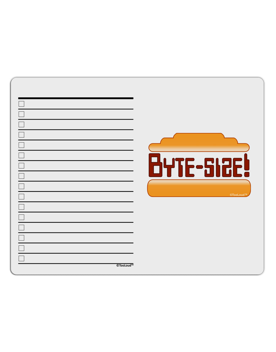 Byte Size To Do Shopping List Dry Erase Board-Dry Erase Board-TooLoud-White-Davson Sales