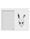 Scary Bunny Face White Distressed To Do Shopping List Dry Erase Board-Dry Erase Board-TooLoud-White-Davson Sales