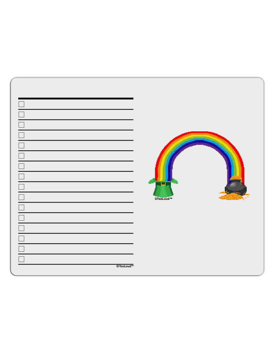 Pixel Pot of Gold To Do Shopping List Dry Erase Board-Dry Erase Board-TooLoud-White-Davson Sales