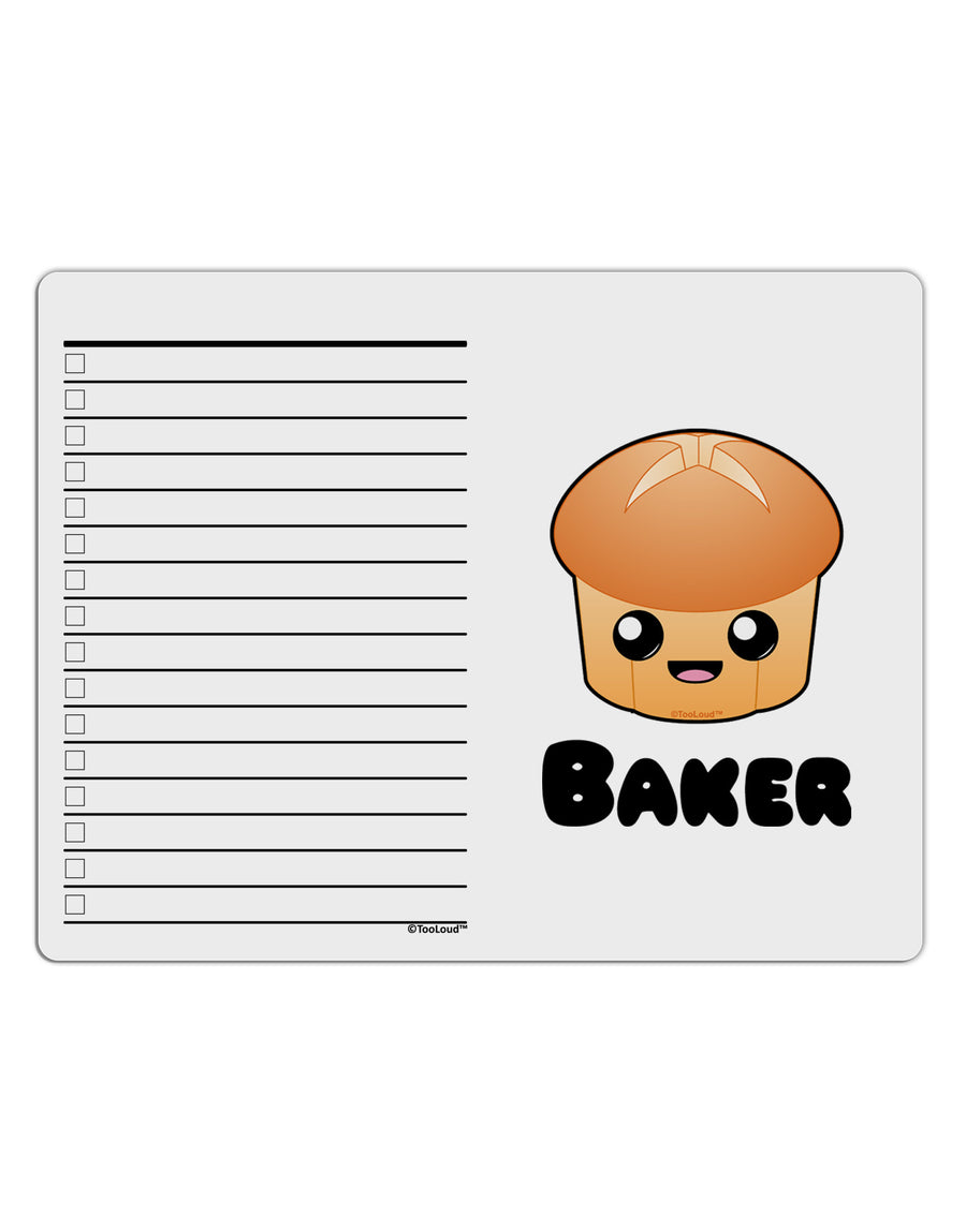 Baker Cute Roll To Do Shopping List Dry Erase Board-Dry Erase Board-TooLoud-White-Davson Sales