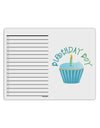 Birthday Boy - Candle Cupcake To Do Shopping List Dry Erase Board by TooLoud-Dry Erase Board-TooLoud-White-Davson Sales