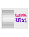 Basic Witch Color To Do Shopping List Dry Erase Board-Dry Erase Board-TooLoud-White-Davson Sales