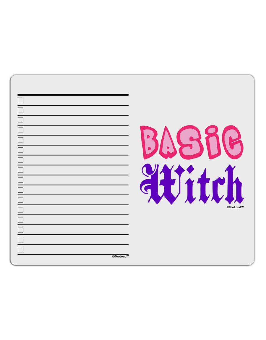 Basic Witch Color To Do Shopping List Dry Erase Board-Dry Erase Board-TooLoud-White-Davson Sales