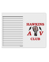 Hawkins AV Club To Do Shopping List Dry Erase Board by TooLoud-Dry Erase Board-TooLoud-White-Davson Sales