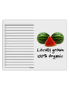 Locally Grown Organic Melons To Do Shopping List Dry Erase Board-Dry Erase Board-TooLoud-White-Davson Sales