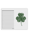 Distressed Traditional Irish Shamrock To Do Shopping List Dry Erase Board-Dry Erase Board-TooLoud-White-Davson Sales