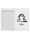 Libra Symbol To Do Shopping List Dry Erase Board-Dry Erase Board-TooLoud-White-Davson Sales