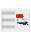 New Orleans Louisiana Flag To Do Shopping List Dry Erase Board-Dry Erase Board-TooLoud-White-Davson Sales