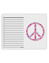 Peace Sign Hearts To Do Shopping List Dry Erase Board-Dry Erase Board-TooLoud-White-Davson Sales
