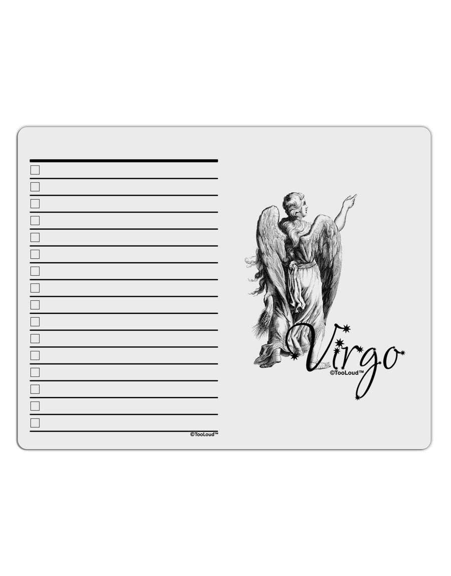 Virgo Illustration To Do Shopping List Dry Erase Board-Dry Erase Board-TooLoud-White-Davson Sales