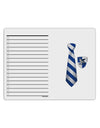 TooLoud Wizard Tie Blue and Silver To Do Shopping List Dry Erase Board-Dry Erase Board-TooLoud-White-Davson Sales