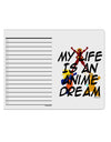 My Life Is An Anime Dream To Do Shopping List Dry Erase Board by TooLoud-TooLoud-White-Davson Sales