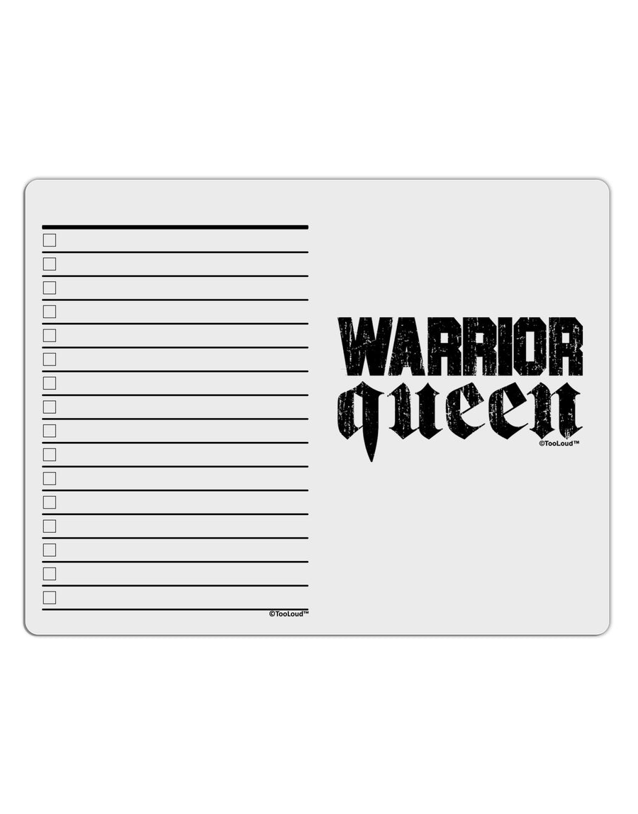 Warrior Queen Script To Do Shopping List Dry Erase Board-Dry Erase Board-TooLoud-White-Davson Sales