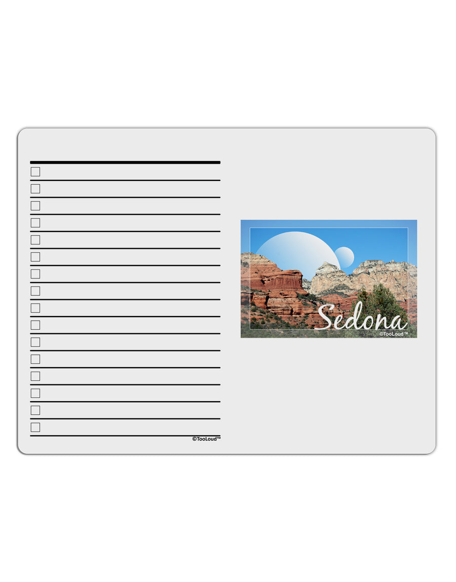 Abstract Sedona To Do Shopping List Dry Erase Board-Dry Erase Board-TooLoud-White-Davson Sales