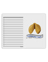 Follow Your Heart Fortune To Do Shopping List Dry Erase Board-Dry Erase Board-TooLoud-White-Davson Sales