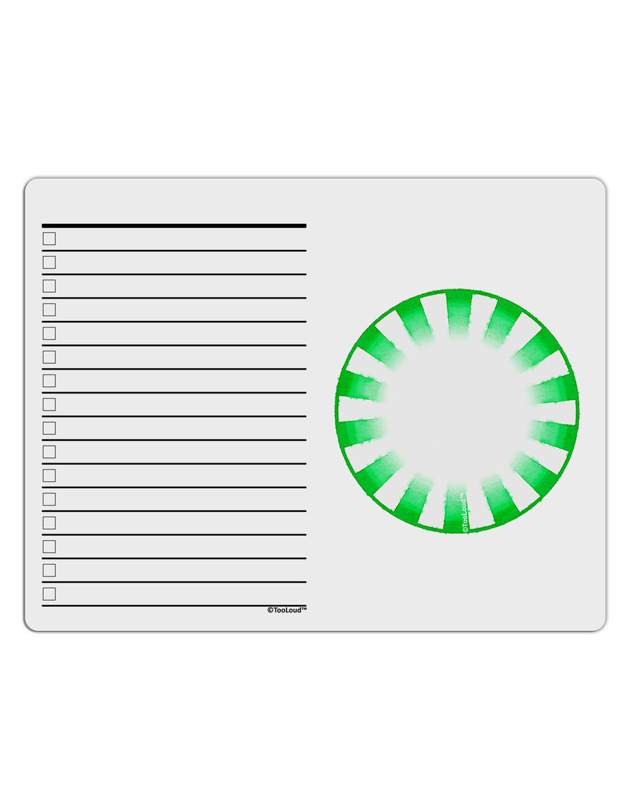 Watercolor Spearmint To Do Shopping List Dry Erase Board-Dry Erase Board-TooLoud-White-Davson Sales