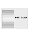 Bootcamp Military Text To Do Shopping List Dry Erase Board