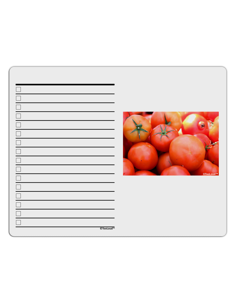 Buy Local Produce Tomatoes To Do Shopping List Dry Erase Board-Dry Erase Board-TooLoud-White-Davson Sales