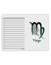Virgo Symbol To Do Shopping List Dry Erase Board-Dry Erase Board-TooLoud-White-Davson Sales