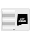 New Mexico - United States Shape To Do Shopping List Dry Erase Board by TooLoud-Dry Erase Board-TooLoud-White-Davson Sales