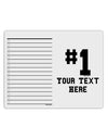 Personalized Number 1 To Do Shopping List Dry Erase Board by TooLoud-Dry Erase Board-TooLoud-White-Davson Sales