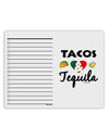 Tacos & Tequila To Do Shopping List Dry Erase Board-Dry Erase Board-TooLoud-White-Davson Sales