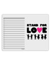 Stand For Love Pink Heart To Do Shopping List Dry Erase Board-Dry Erase Board-TooLoud-White-Davson Sales