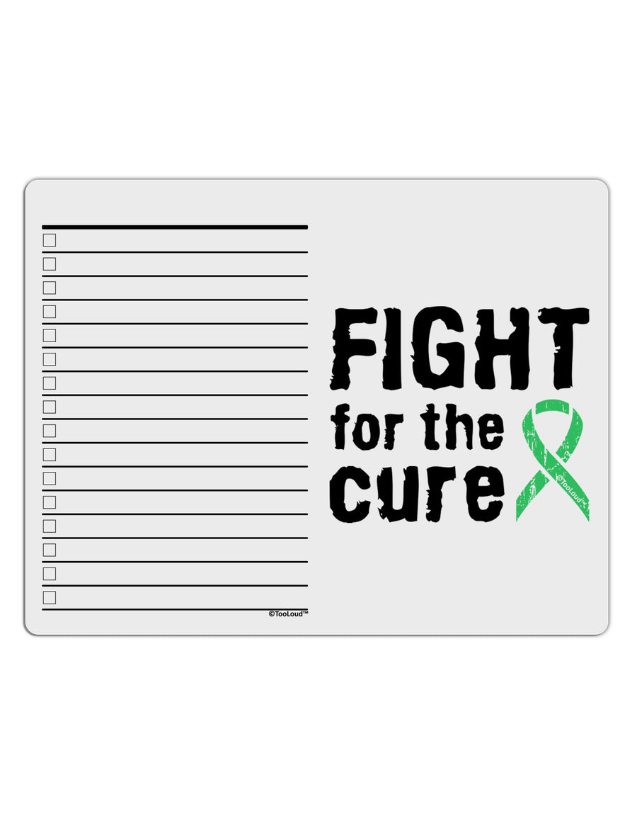 Fight for the Cure - Light Green Ribbon Celiac Disease To Do Shopping List Dry Erase Board-Dry Erase Board-TooLoud-White-Davson Sales