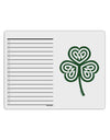 Celtic Knot Irish Shamrock To Do Shopping List Dry Erase Board-Dry Erase Board-TooLoud-White-Davson Sales