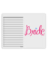 Bride Design - Diamond - Color To Do Shopping List Dry Erase Board