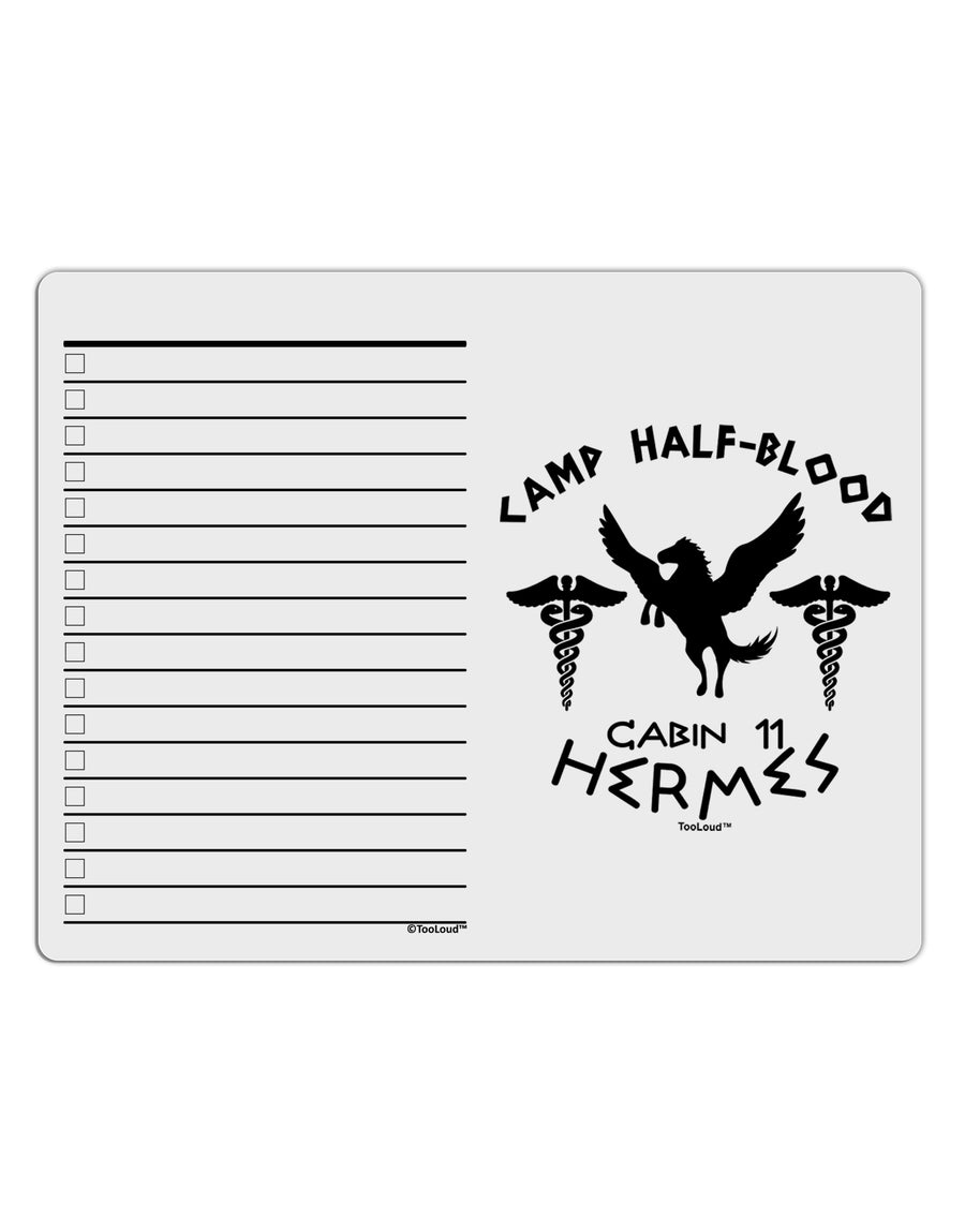 Camp Half Blood Cabin 11 Hermes To Do Shopping List Dry Erase Board by TooLoud-Dry Erase Board-TooLoud-White-Davson Sales