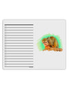 Squirrel Monkey Watercolor To Do Shopping List Dry Erase Board-Dry Erase Board-TooLoud-White-Davson Sales