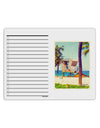 Lifeguard Station Watercolor To Do Shopping List Dry Erase Board-Dry Erase Board-TooLoud-White-Davson Sales