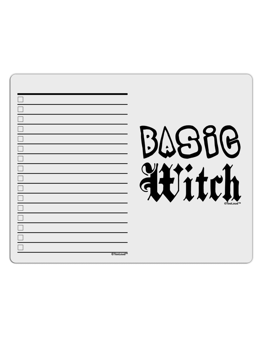 Basic Witch To Do Shopping List Dry Erase Board-Dry Erase Board-TooLoud-White-Davson Sales