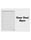 Enter Your Own Words Customized Text To Do Shopping List Dry Erase Board-Dry Erase Board-TooLoud-White-Davson Sales