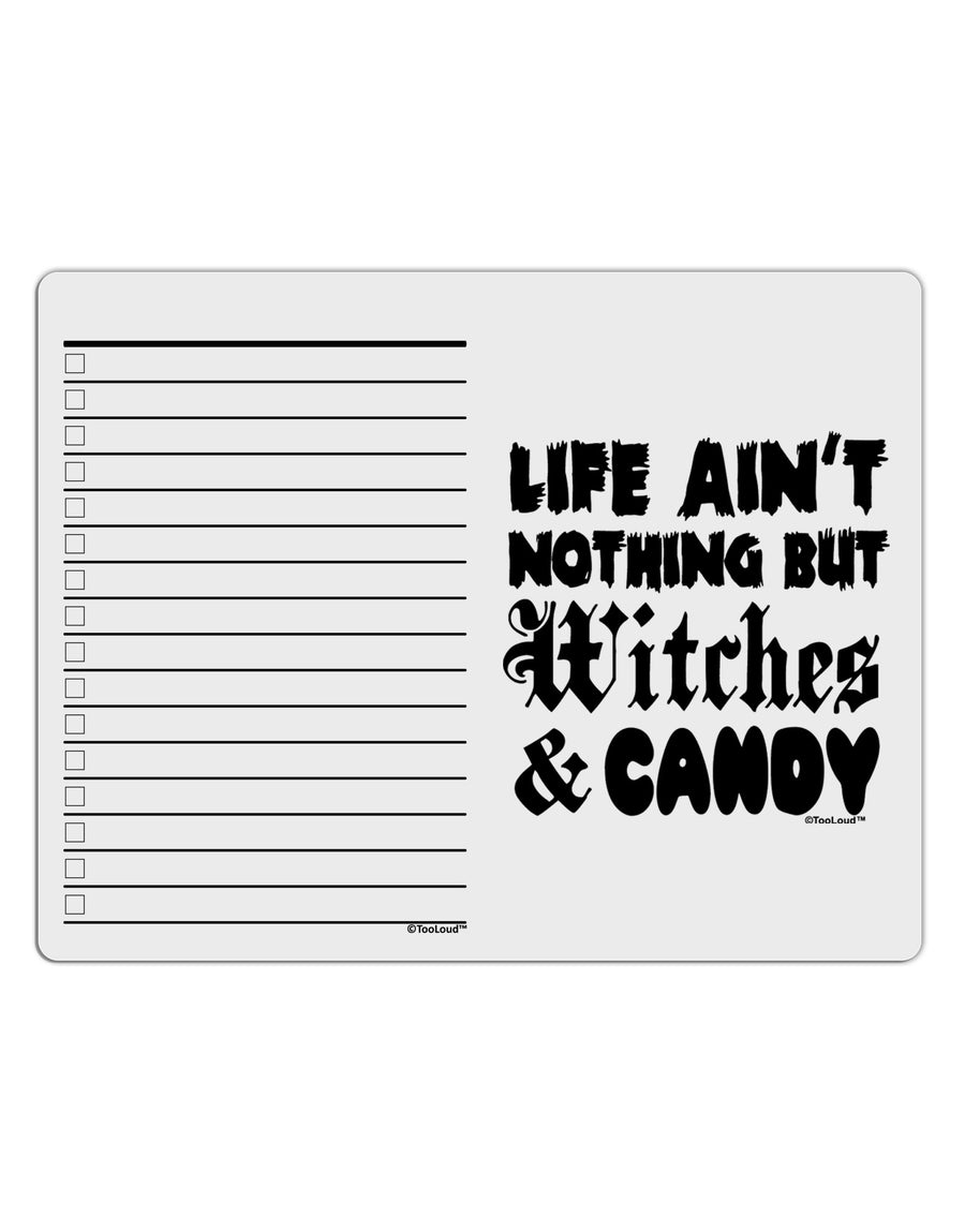 Witches and Candy To Do Shopping List Dry Erase Board-Dry Erase Board-TooLoud-White-Davson Sales