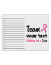 Personalized Team -Name- Breast Cancer Walk - Walking for a Cure To Do Shopping List Dry Erase Board-Dry Erase Board-TooLoud-White-Davson Sales