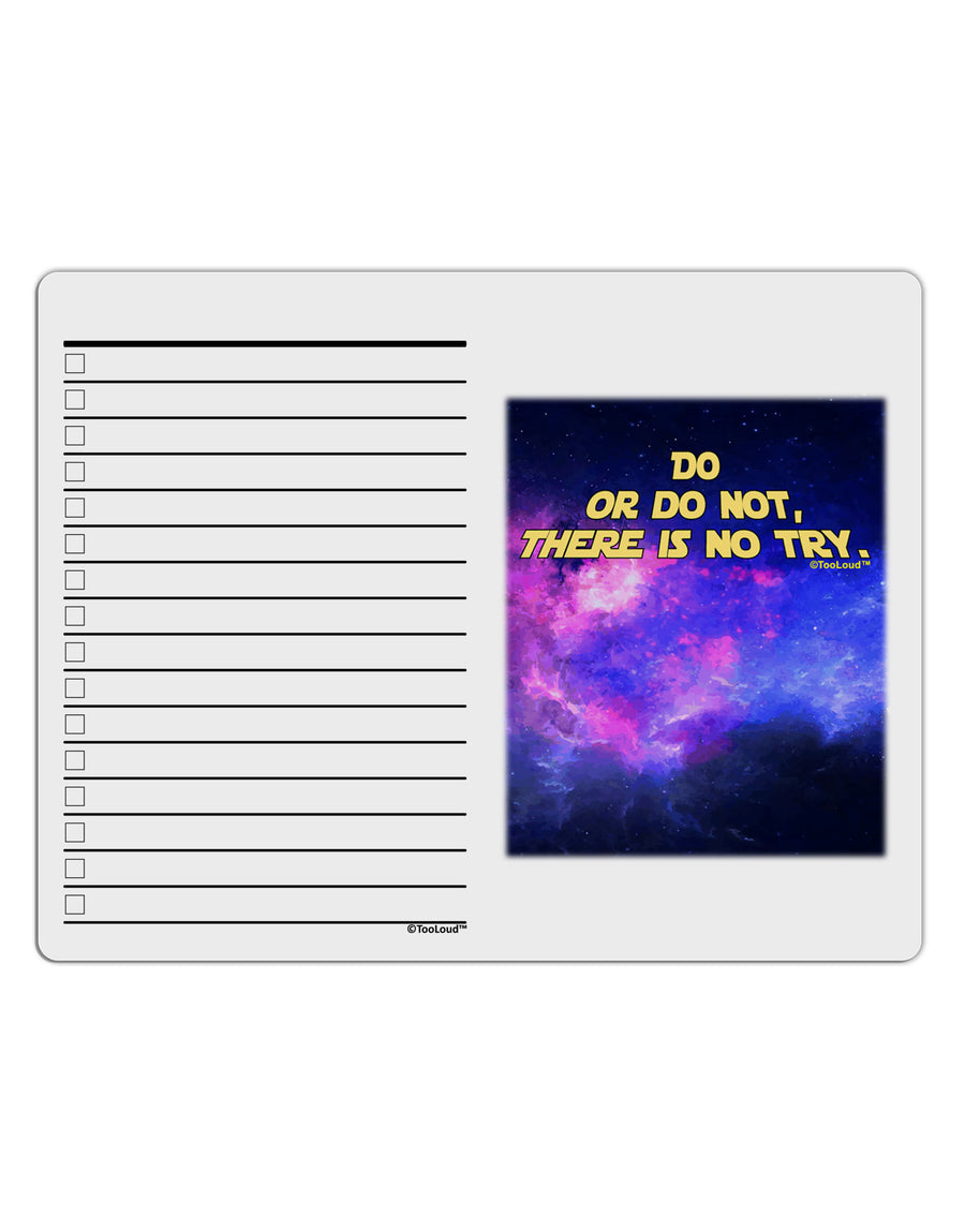 Do or Do Not To Do Shopping List Dry Erase Board-Dry Erase Board-TooLoud-White-Davson Sales