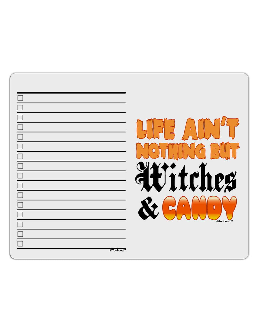 TooLoud Witches and Candy Color To Do Shopping List Dry Erase Board-Dry Erase Board-TooLoud-White-Davson Sales