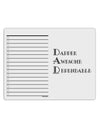 DAD - Acronym To Do Shopping List Dry Erase Board by TooLoud-Dry Erase Board-TooLoud-White-Davson Sales