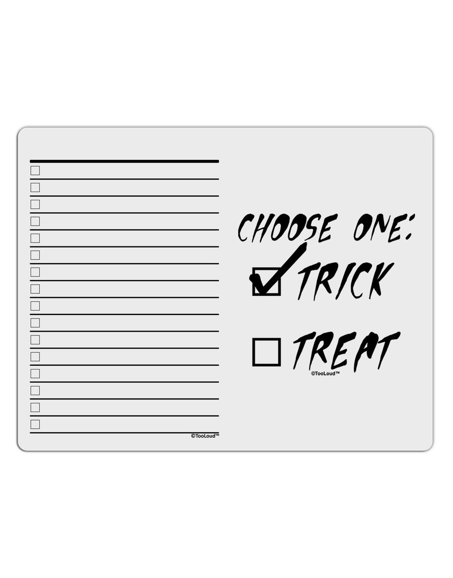 Choose One - Trick To Do Shopping List Dry Erase Board-Dry Erase Board-TooLoud-White-Davson Sales