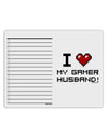 I Heart My Gamer Husband To Do Shopping List Dry Erase Board-Dry Erase Board-TooLoud-White-Davson Sales